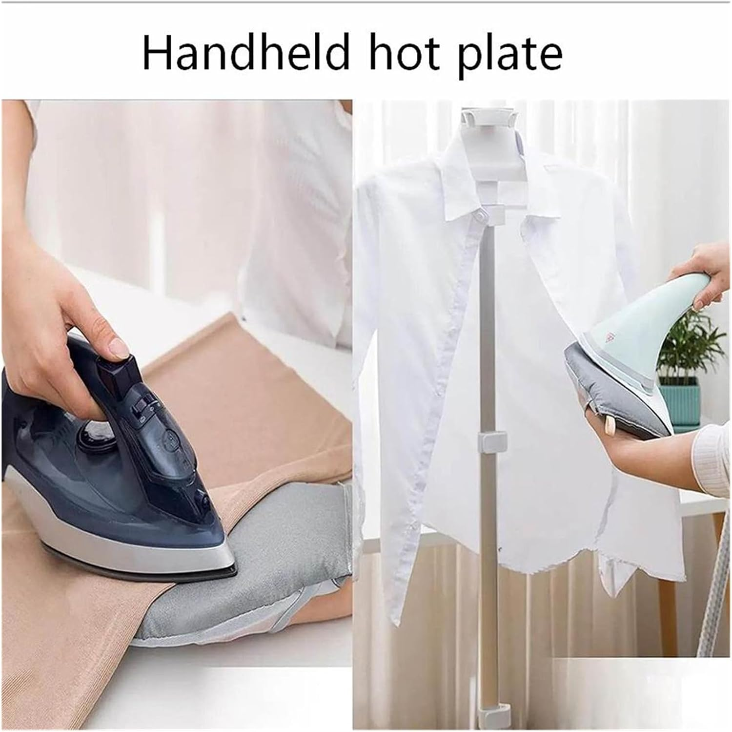 Garment Steamer Ironing Glove with Finger Loop &ndash; Waterproof Heat Resistant Steaming Mitt and Mini Ironing Board for Clothes Steamer, Anti-Scald Hand Protector image number 2