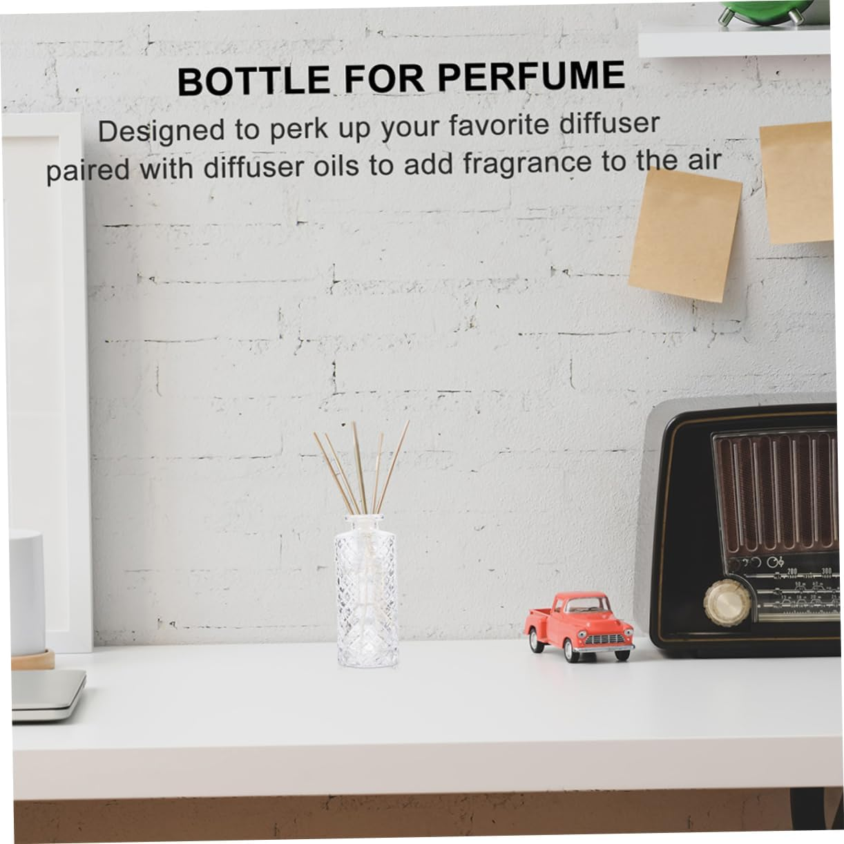 Aromatherapy Essential Oil Bottles 4Pcs 150Ml Glass Empty Perfume Dispensing Bottles Reed Diffuser Holder Fragrance Release for Home Living Room image number 4