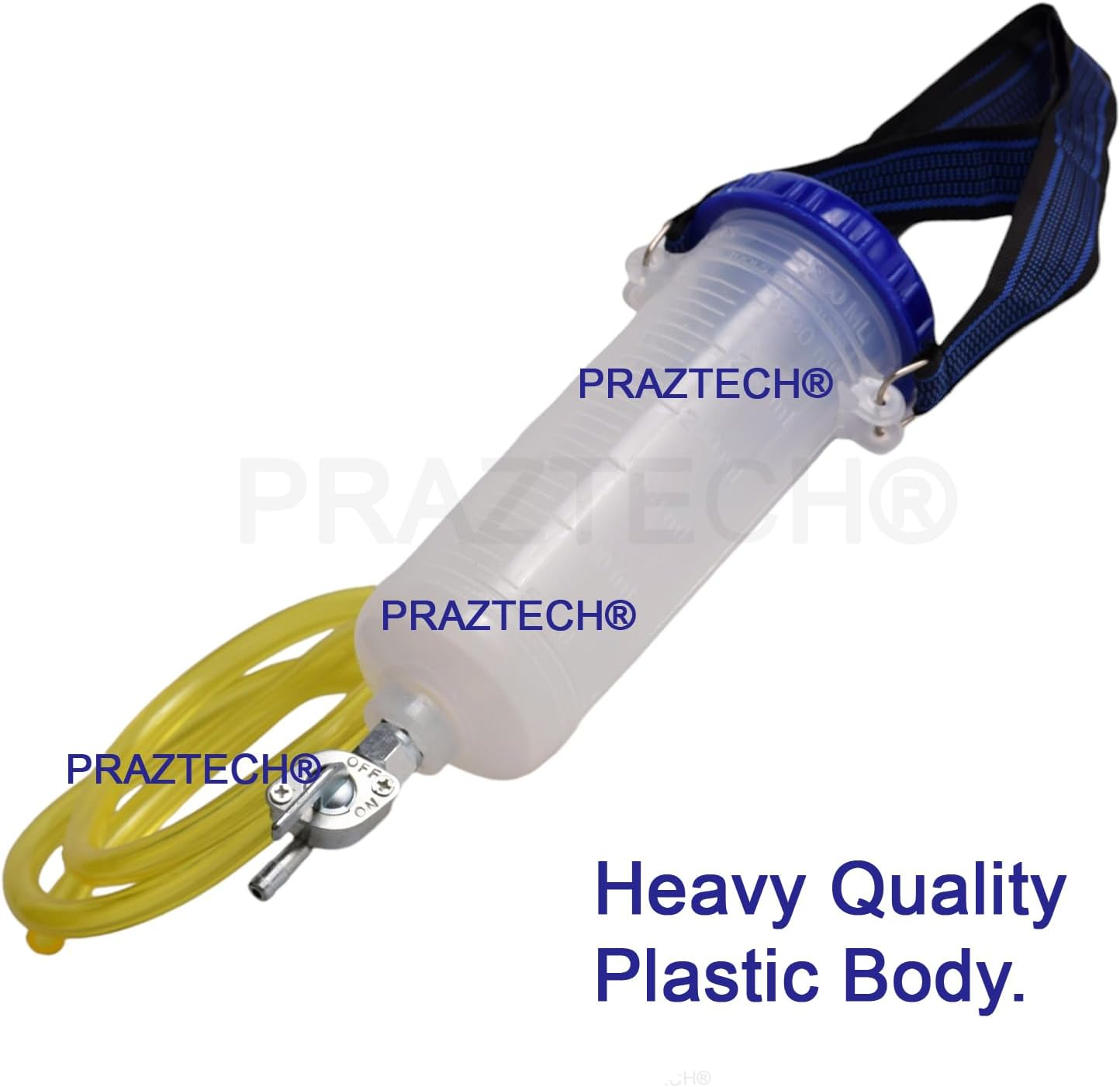 PRAZTECH&reg; Auxiliary Fuel Tank Balancing Carb Carburettor | Average Testing Bottle | Workshop Tool Fuel Feed Petrol Bottle Tank | Motorbike Mechanic Workshop | Servicing Tuning Tune Up image number 5