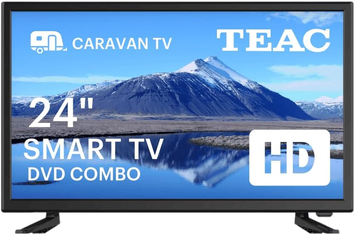 TEAC 24" HD DVD Combo Smart TV (LEV24A423) - 24" HD, 720P, 2 X 5W Speakers, Wi-Fi, USB, Ethernet, HDMI (ARC), Wall Mountable image number 3