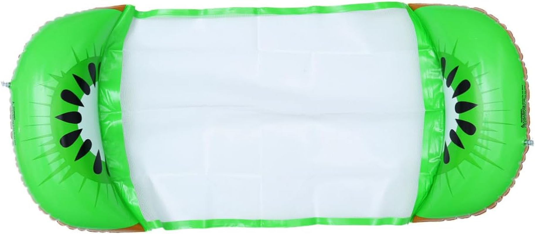 PVC Floating Bed Comfortable Hammock for Pool Easy Inflate/Deflate Kiwi Pattern image number 3