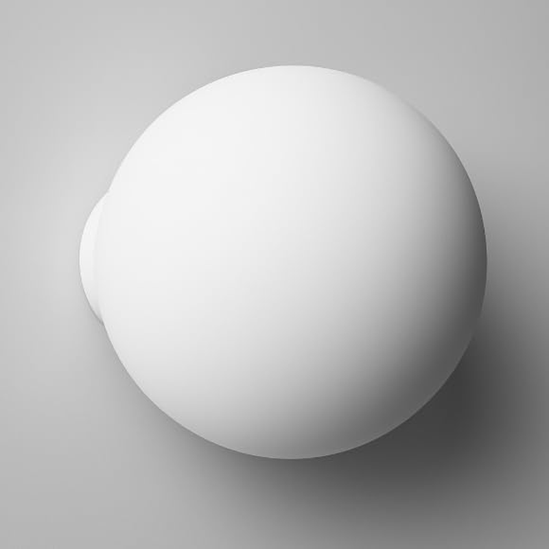 Atlas Glass Sphere Wall Light G9 image number 3