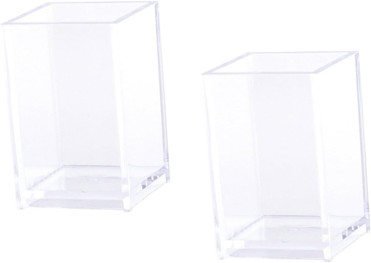 FIXOSHEE 2Pcs Capacity Pencil Case Pen Holders Desktop Storage Baskets Office Accessories image number 6