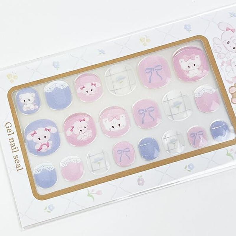 Mikko Illustrations Nail Sticker Ribbon image number 1