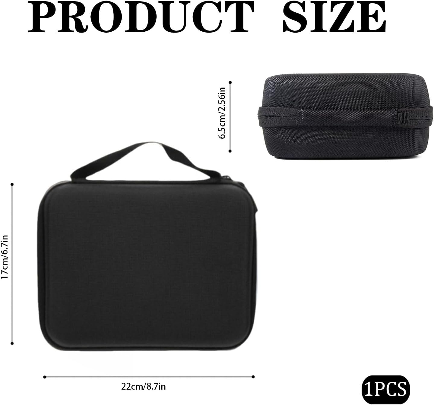 Insulin Cooler Travel Case, 30-Slot Insulin Pen Case Storage Box, Medical Cooler Bag for Travel , Suitable for Standard 10Ml U-100 Insulin Vials, Safe, Snug-Fitting, and Reliable Vial Protector (Black) image number 1