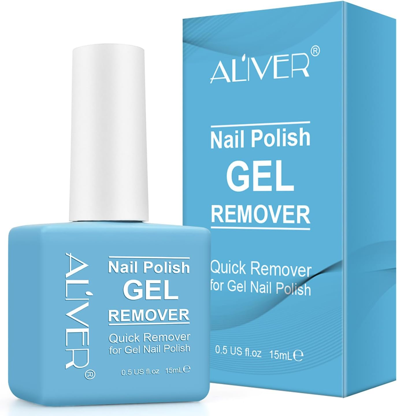 Gel Nail Polish Remover, Gel Polish Remover for Nails - Quickly & Easily Remove Nail Polish within 3-5 Minutes, No Need Tin Foil & Don'T Hurt Nails, Professional Non-Irritating Gel Nail Polish Remover (Blue) image number 6