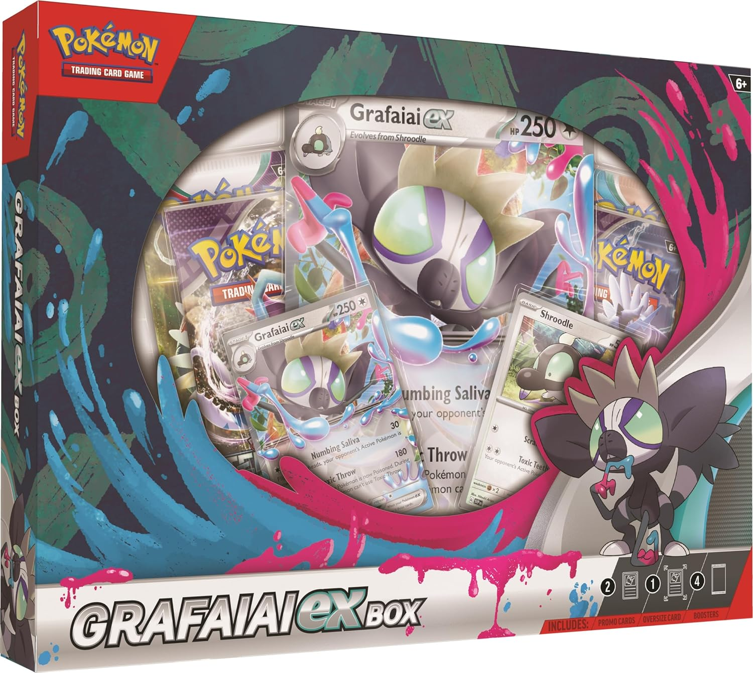 Pok&eacute;mon TCG: Grafaiai Ex Box image number 1