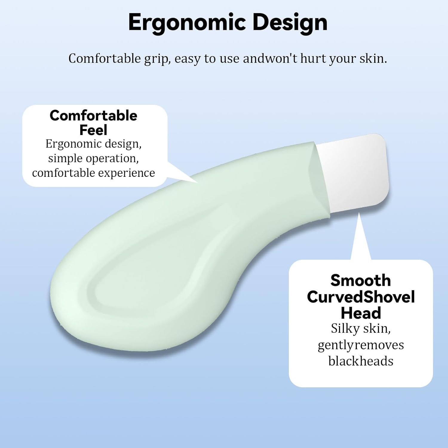 Tzylomirx Professional Blackhead Remover Tool, Skin Care Tools, Can Be Used with Mud Cream and Cleansing Oil, Safe and Mild for Men and Women image number 3