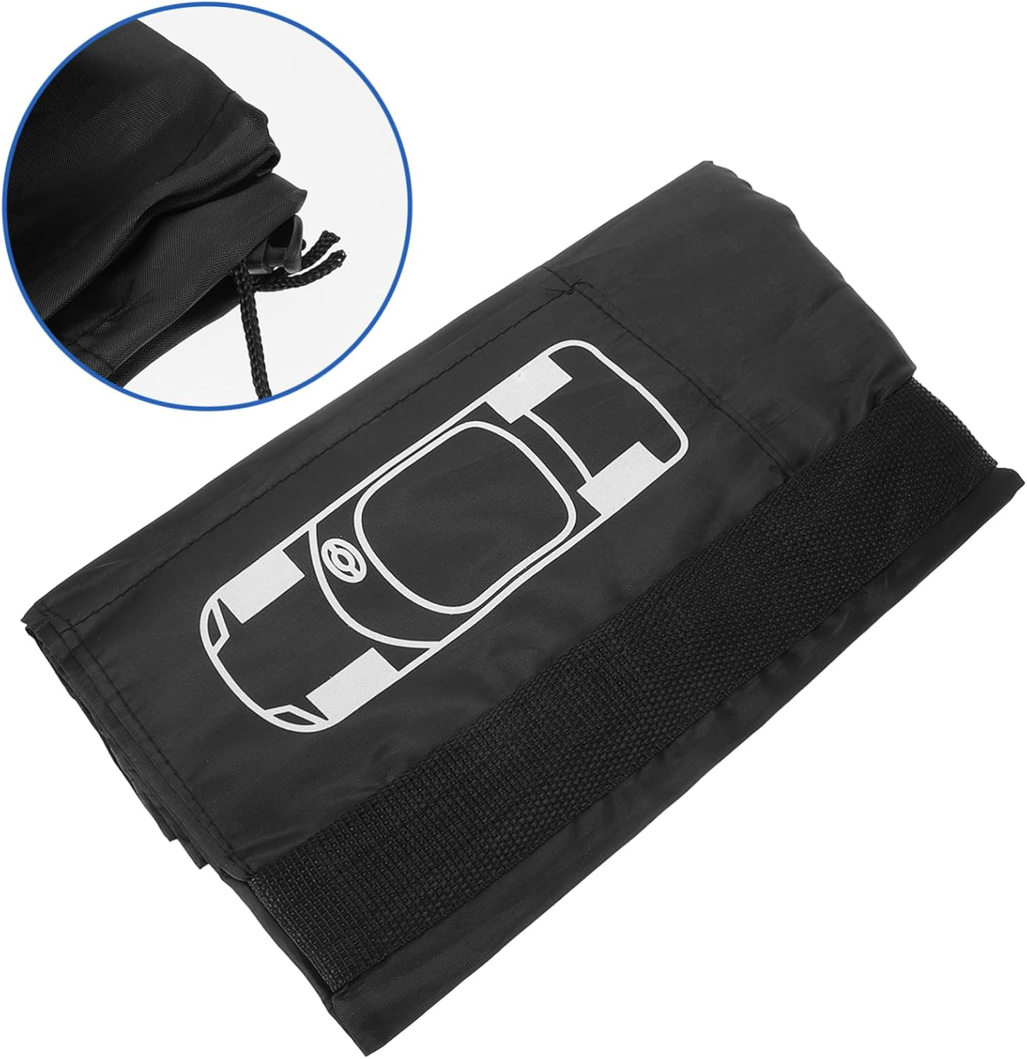 GLEAVI 4Pcs Spare Tire Cover for Cars Automotive Tire Protector Wide Compatibility Sunlight and Wear Resistant Polyester Easy Storage Design image number 5