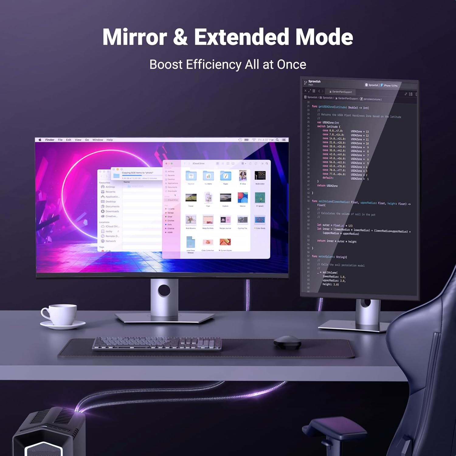 UGREEN Unidirectional Displayport to HDMI Cable 2M 8K@60Hz 4K@240Hz Active DP 1.4 Cord HDR, Dolby, HDCP2.3, Dsc1.2A, 32.4Gbps Braided Compatible with Monitor, Dell, HP, HDTV, AMD NVIDIA