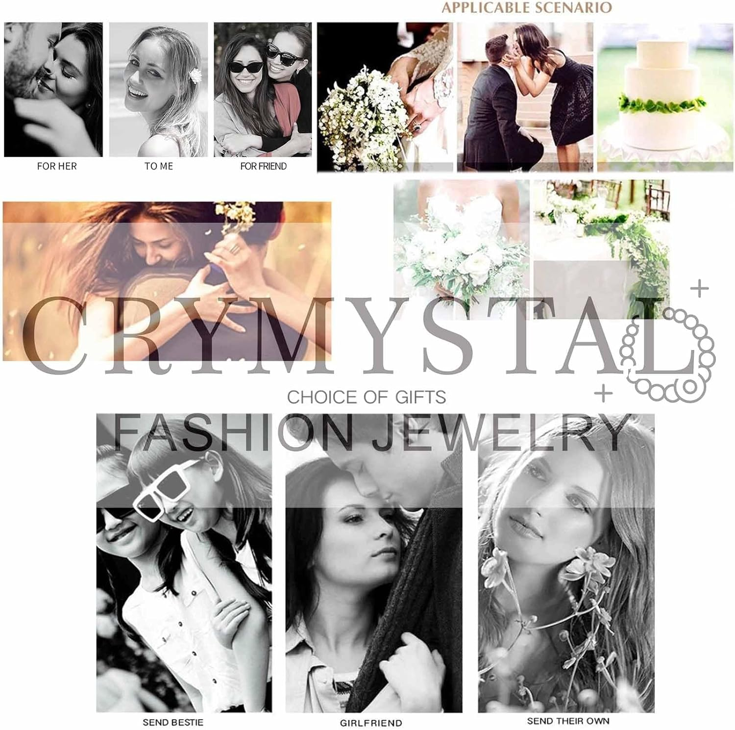 Crymystal Silky Satin Bow Hair Tie Red Bow Elastic Band Satin Hair Rope Tie Bowknot Ponytail Holder Ponytail Scrunchies Hair Accessories for Women and Long Hair Fashion Hair (Red) image number 1