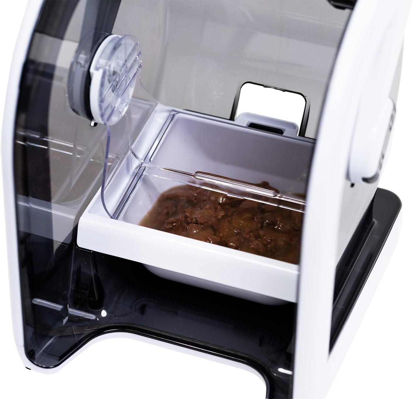 Closer Pets Mibowl Automatic Selective Microchip Smart Pet Feeder (CP500) - for Cats and Small Dogs, White image number 3