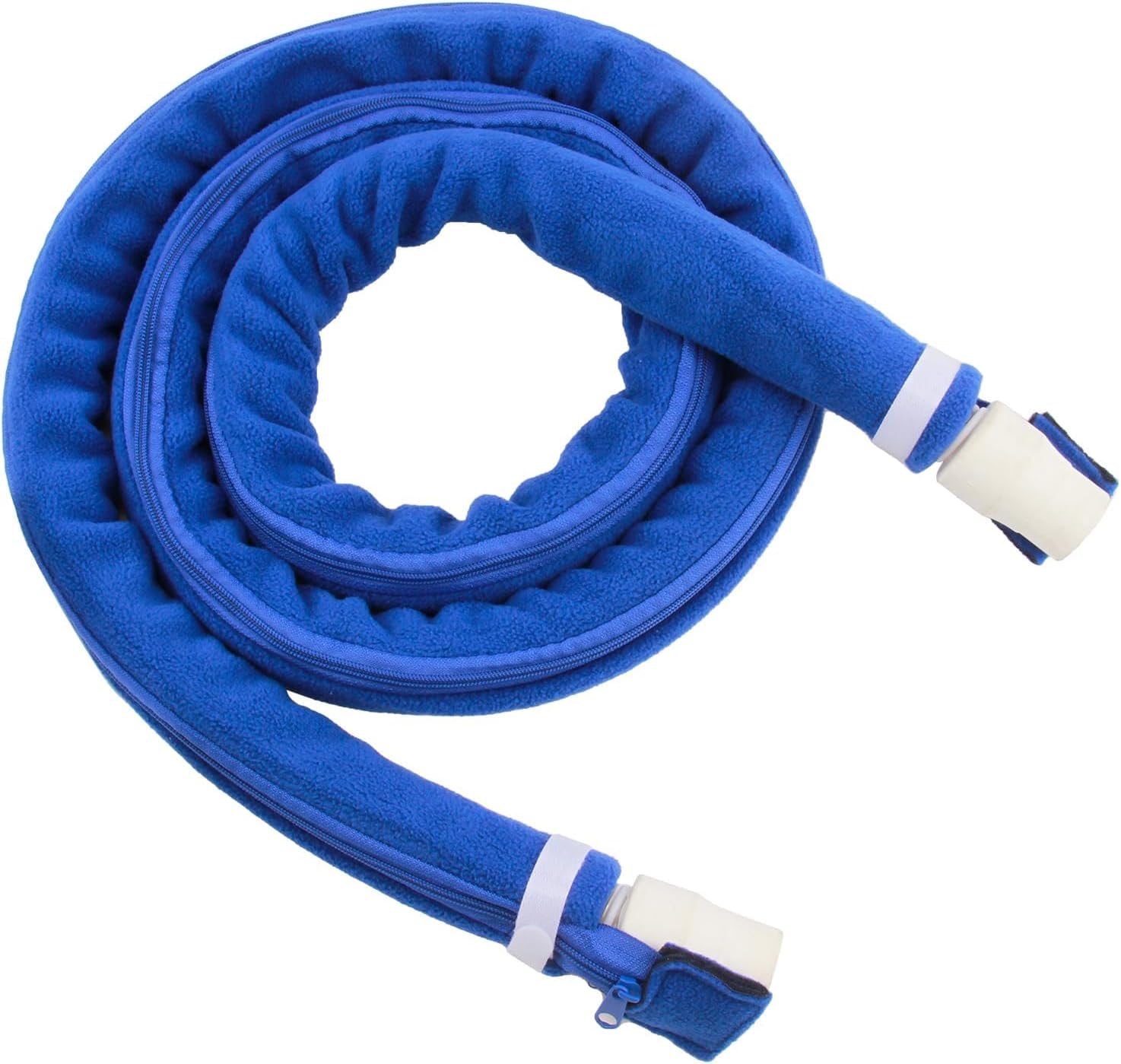 6.3Ft C P a P Hose Cover for Resmed Climatelineair Airsense 10 & 11, Cat Proof CPAP Tube Cover, Full Zippered Insulator Wrap Prevent Rainouts C P a P Hose Cover (Blue) image number 2