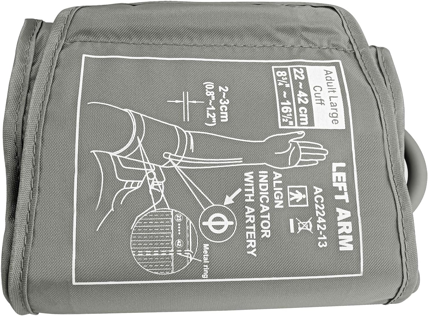 Firstmed Bluetooth Backlit Digital Blood Pressure Monitor Machine Upper Arm Automatic Sync with Apple Health Google Fit image number 2