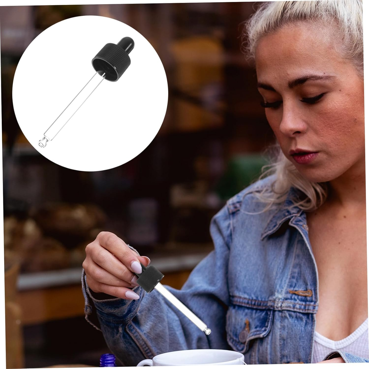 WOFASHPURET 12Pcs Silicone Glass Dropper for Oil Bottles Anti-Drip Oil Pipette Dispenser Clear Eye Dropper Travel-Friendly and Stylish image number 4