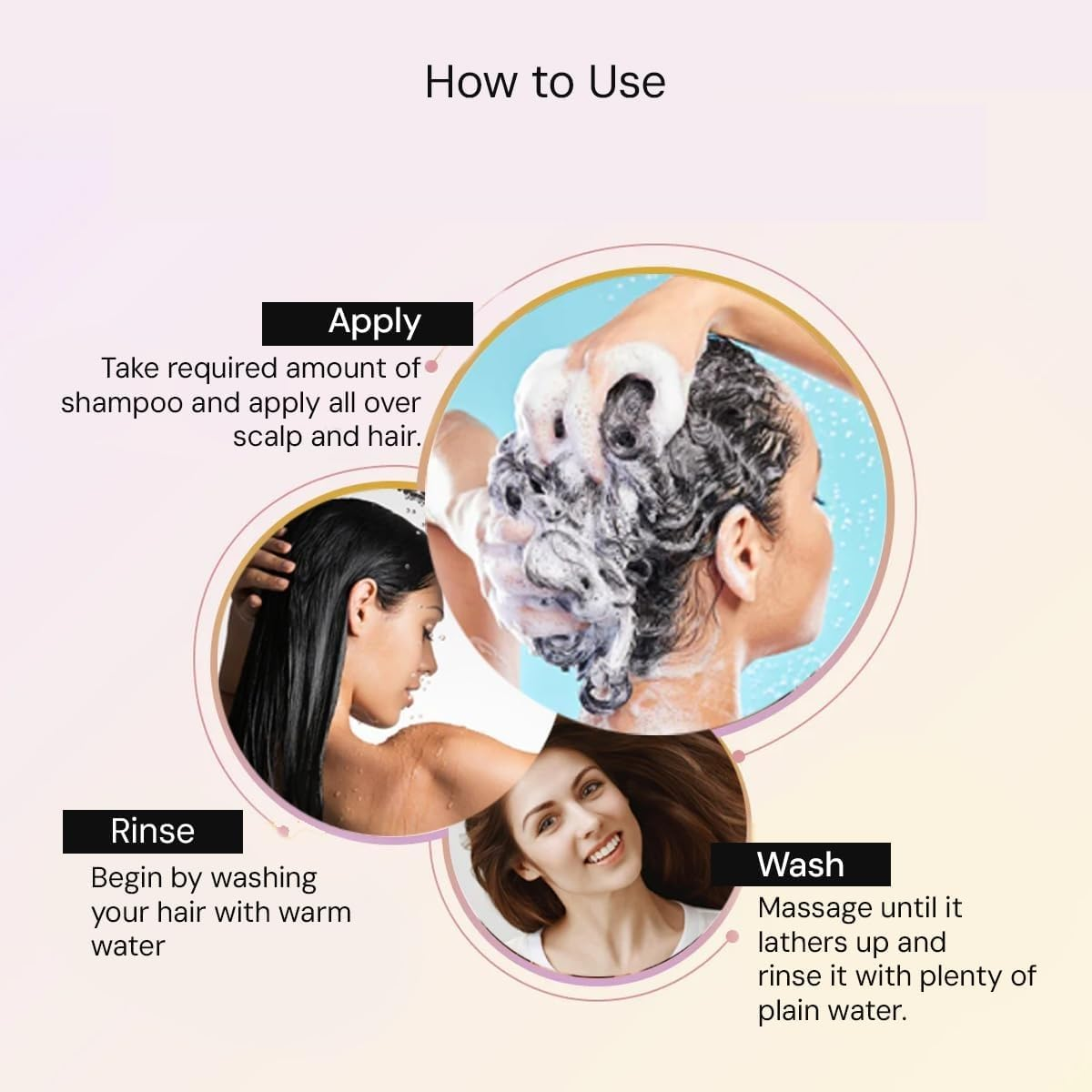 Chik Thick & Glossy Black Shampoo, 340Ml image number 5