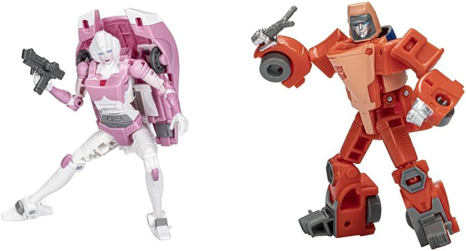 Transformers Toys Studio Series 86-16 Deluxe Class the Transformers: the Movie Arcee Action Figure - Ages 8 and Up, 4.5 Inch image number 4