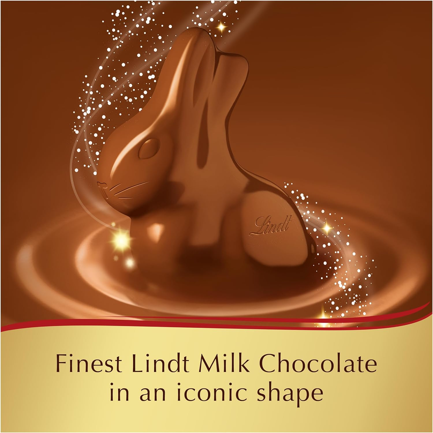 LINDT GOLD BUNNY & EGG MILK 240G image number 4