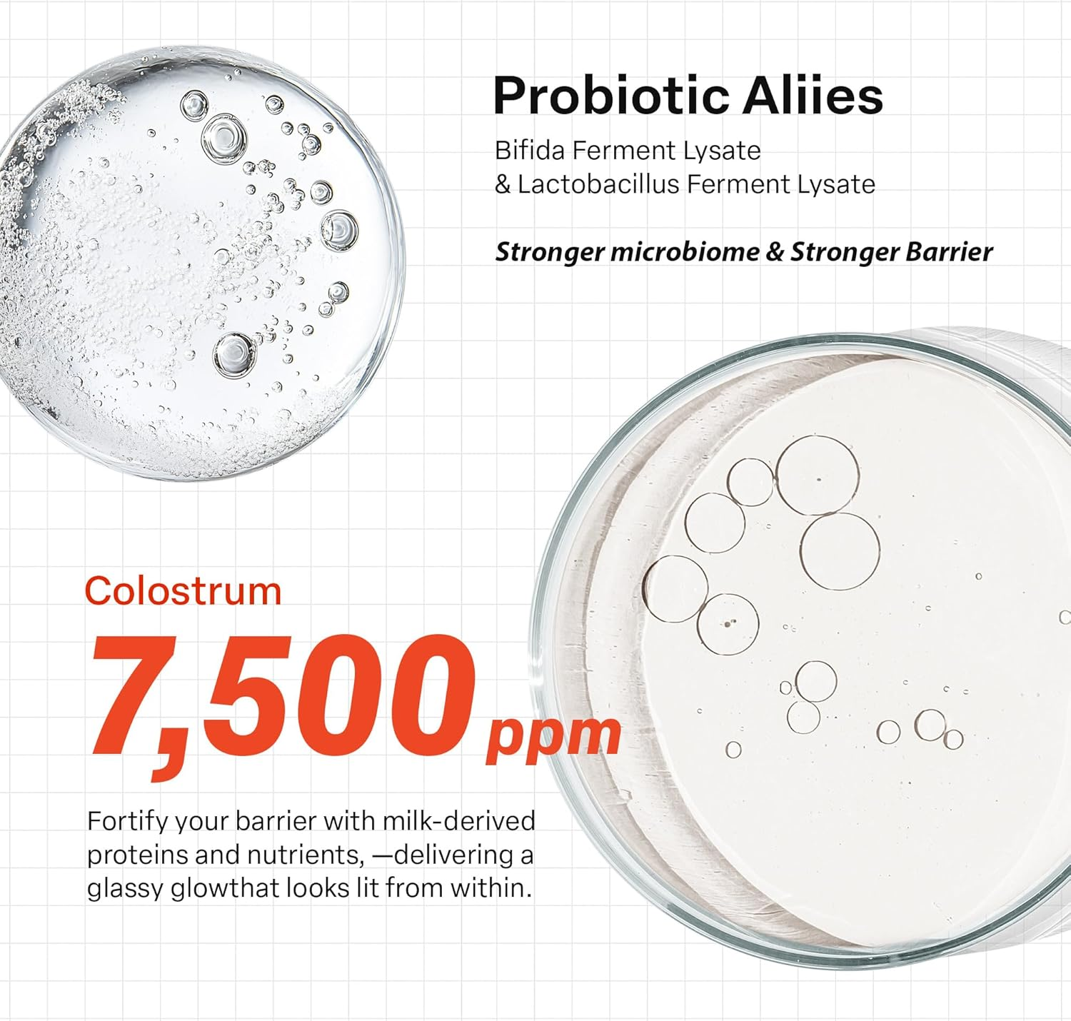 PURCELL 24/7 Colostrum Ampoule Mist - Glass Skin with Long Hydration, Poreless Smooth Skin, before & after Makeup, Hyaluronic Acid and Vitamin, for All Skin Types, 1.85 Fl Oz image number 5