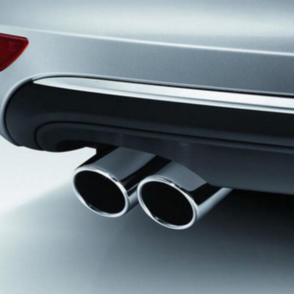 Polarlander Car Styling Stainless Steel Exhaust Muffler Tip Pipe for VW Volkswagen Jetta MK6 1.4T Golf 6 Golf 7 MK7 1.4T Silver image number 3