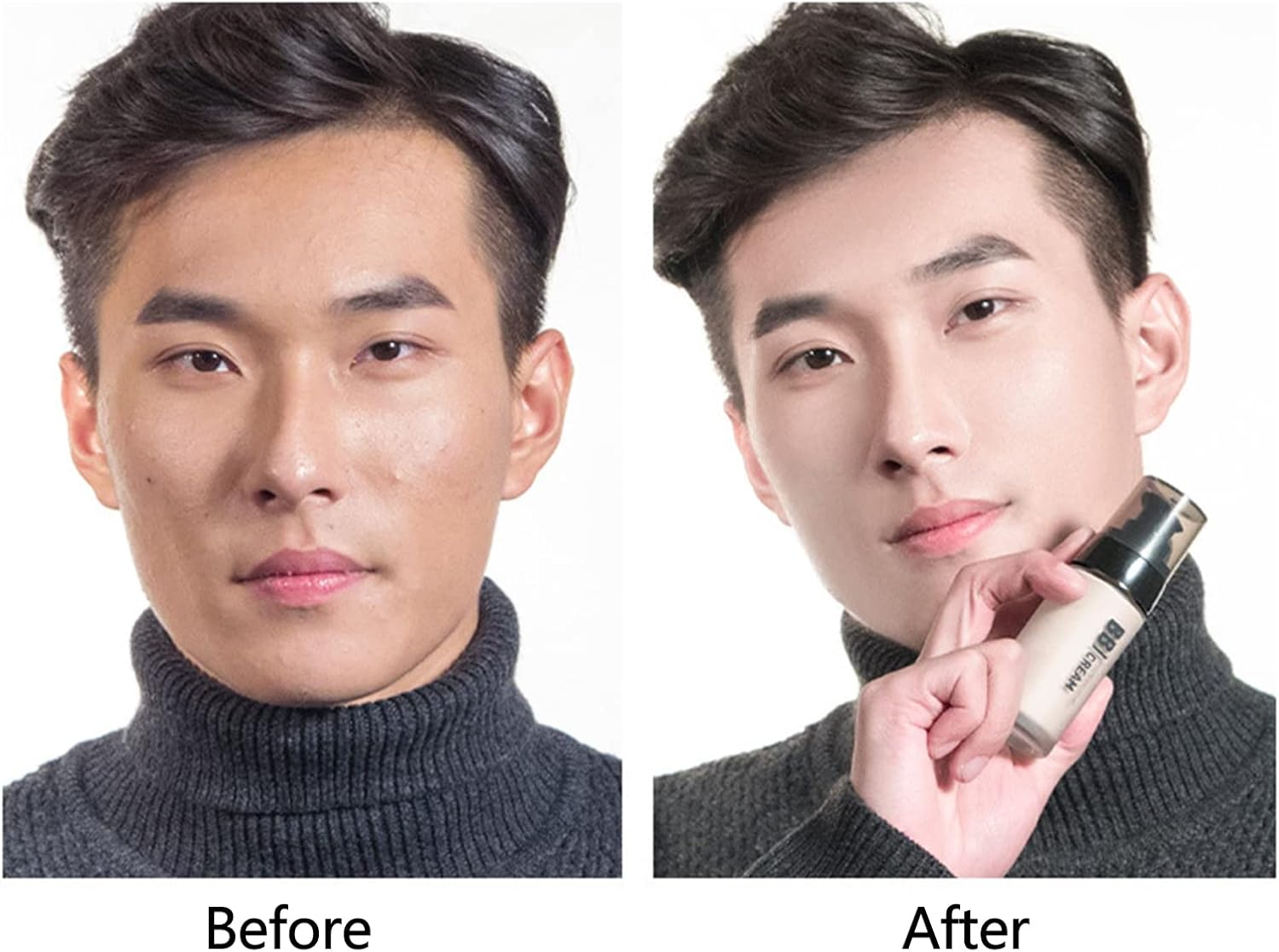 LAPOOH Men'S Concealer Bb Cream 40G image number 2