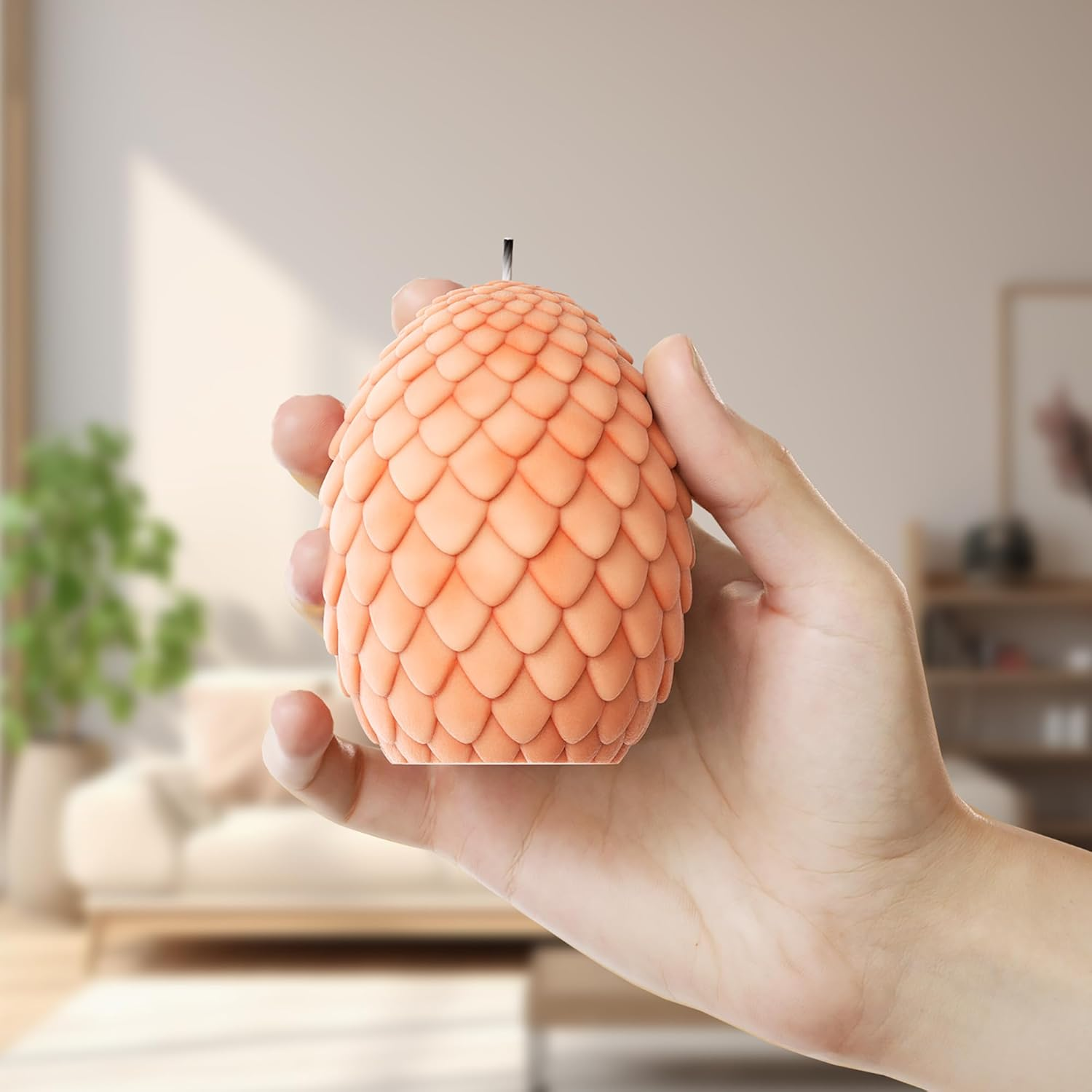 Dragon Egg & Animal Dinosaur Resin & Clay Mold - Jewelry Casting & Craft Supplies 3D Silicone Mold for Resin Casting & Candle Making image number 5