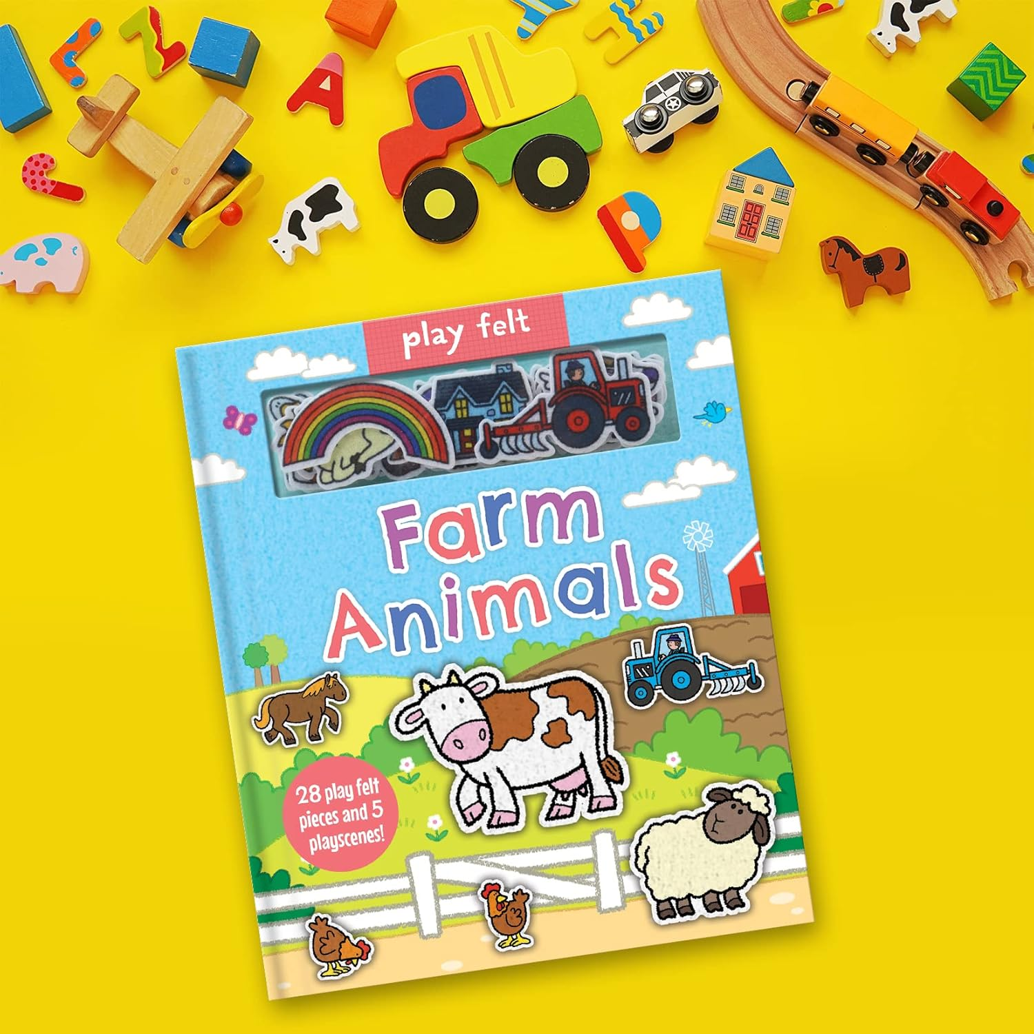 Farm Animals Soft Felt Play image number 5
