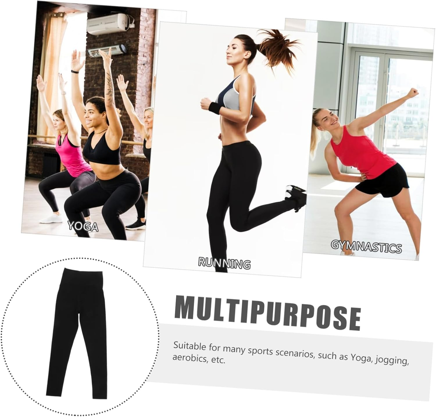 Baluue Maternity Compression Leggings over the Belly for Pregnancy Washable Yoga Pants for Daily Activities Comfortable and Versatile Maternity Wear