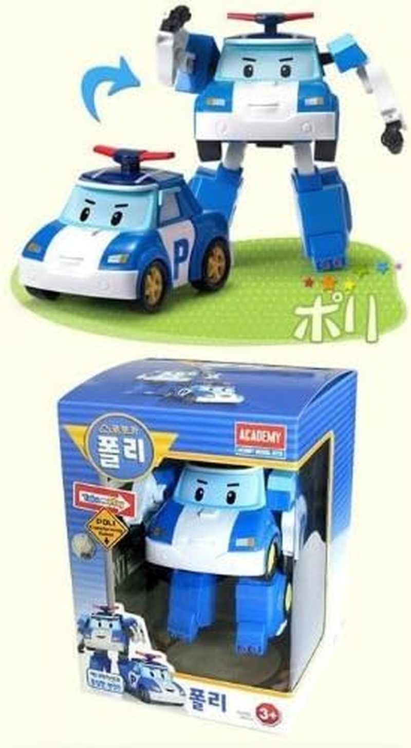 Korea Toy Robocar Poli - Transformer Robot (Ropoli02_Poli) by Robocar Poli