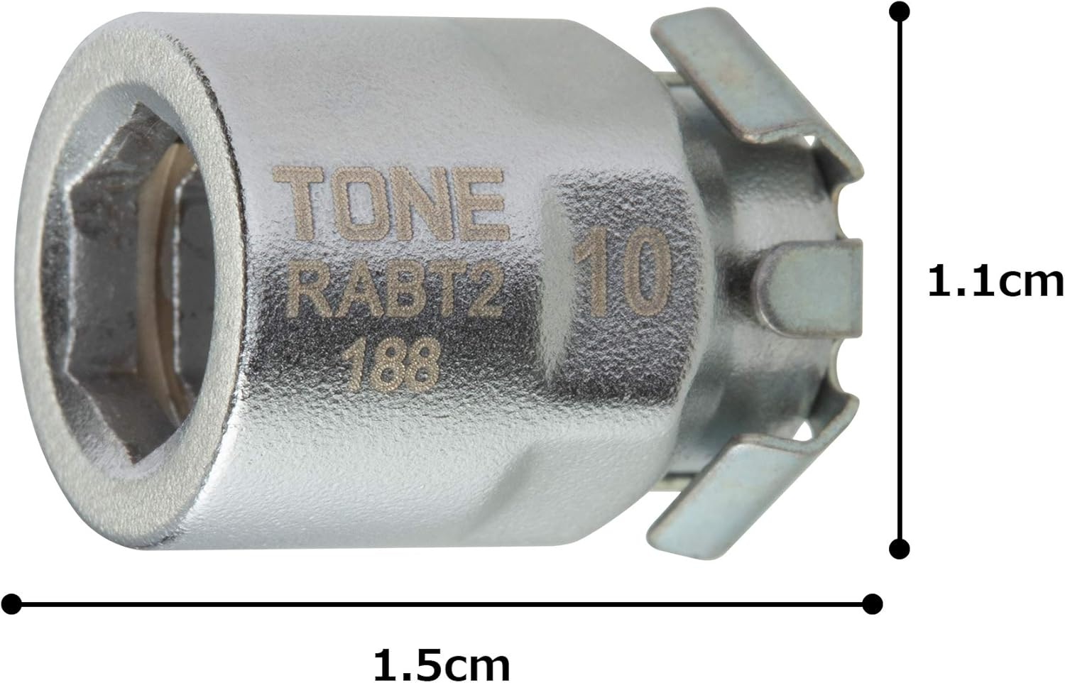 Tone Ratchet Glasses Adapter (For Bits) RABT2 Bit Insertion image number 2