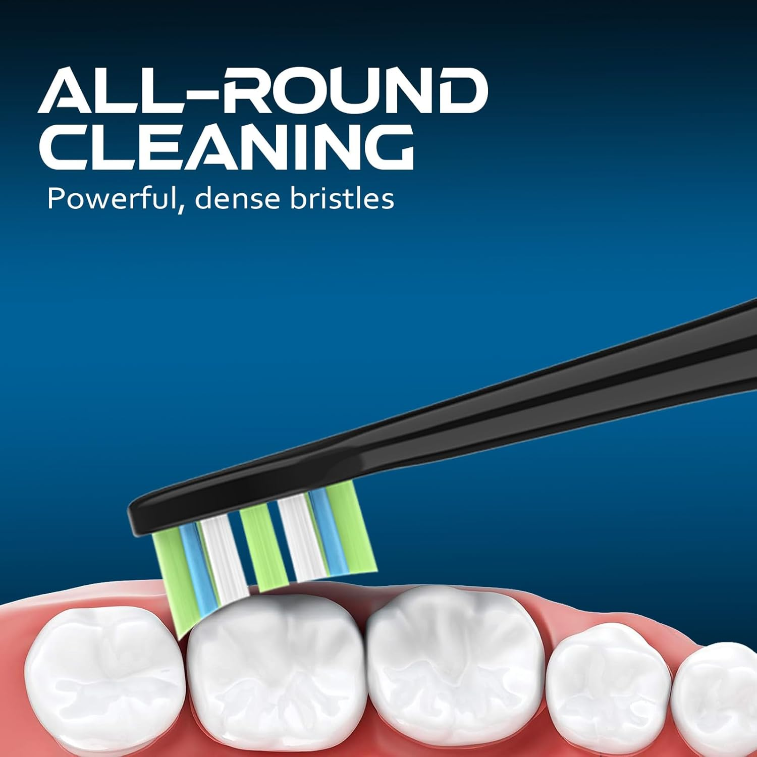 Replacement Toothbrush Heads Compatible with Philips Sonicare, Fit Protective Diamond Plaque Defence Toothbrush Heads, High-Density Bristles for Interdental Care Plaque Defence with Toothbrush Cover - 10 Pack image number 6