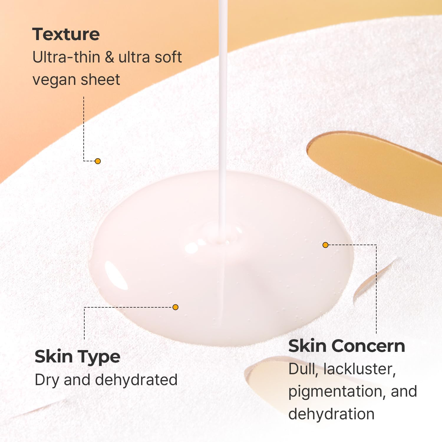 Torriden CELLMAZING Vita C Sheet Mask (10 Sheets) | Extra Glowing Care | Improving Overall Skin Tone and Complextion for a Lasting Radiance | 5D Vitamin C, Niacinamide, Glutathione | Korean Face Mask image number 5