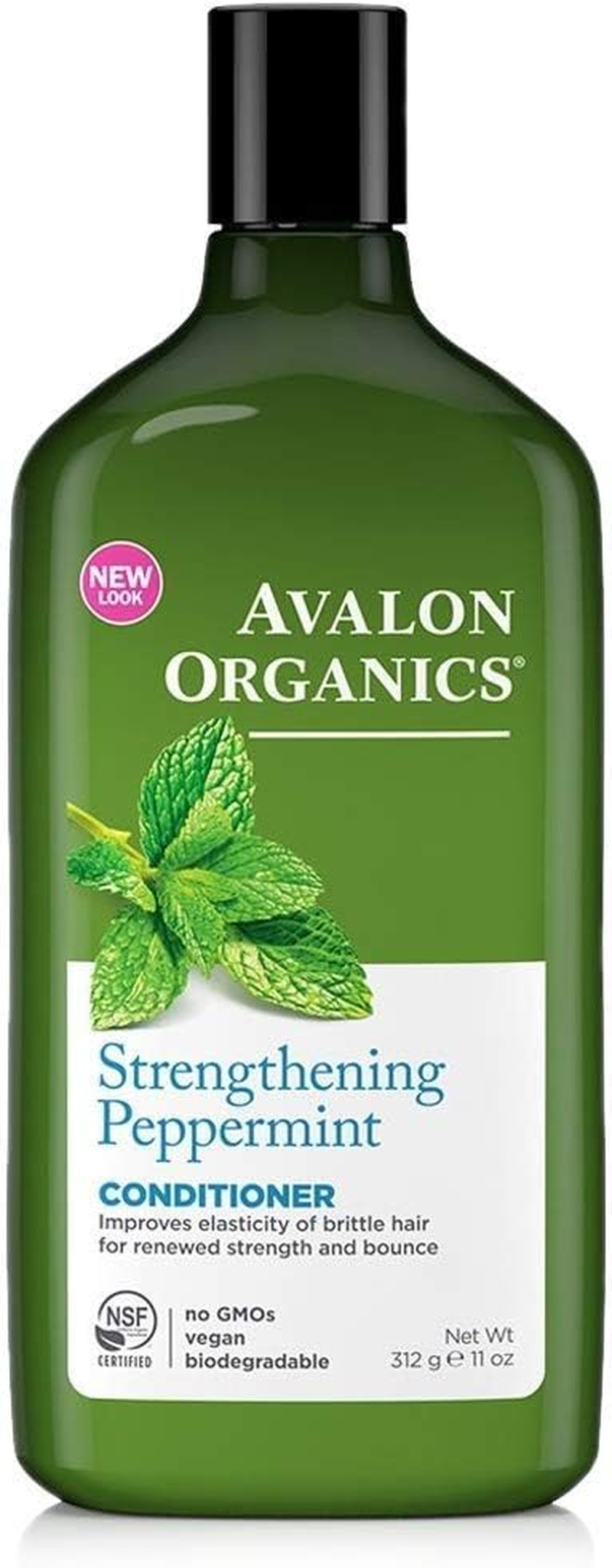 Avalon Organics Strengthening Peppermint Conditioner 325 Ml image number 3