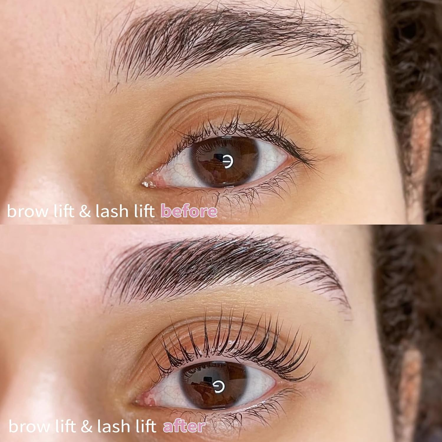 Lomansa Lash Lift Kit Eyelash Lift Kit for Lash Perm Natural Curling Lifting, with Detailed Instruction Complete Set for Women, Beginners, Salon Use