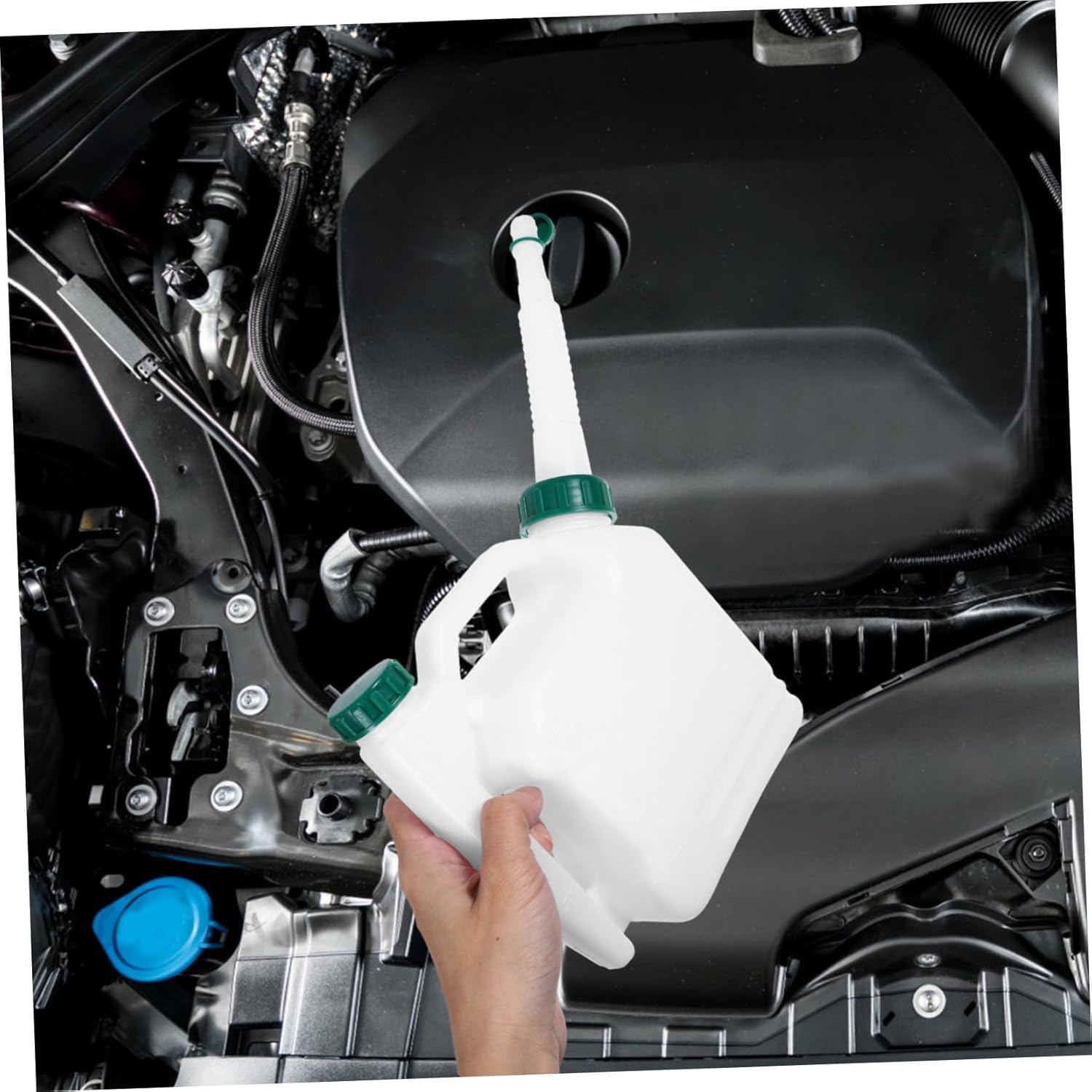 HANABASS Portable 2-Stroke Engine Oil Premixed Gasoline Mix Bottle 20:1/25:1/40:1/50:1 image number 1