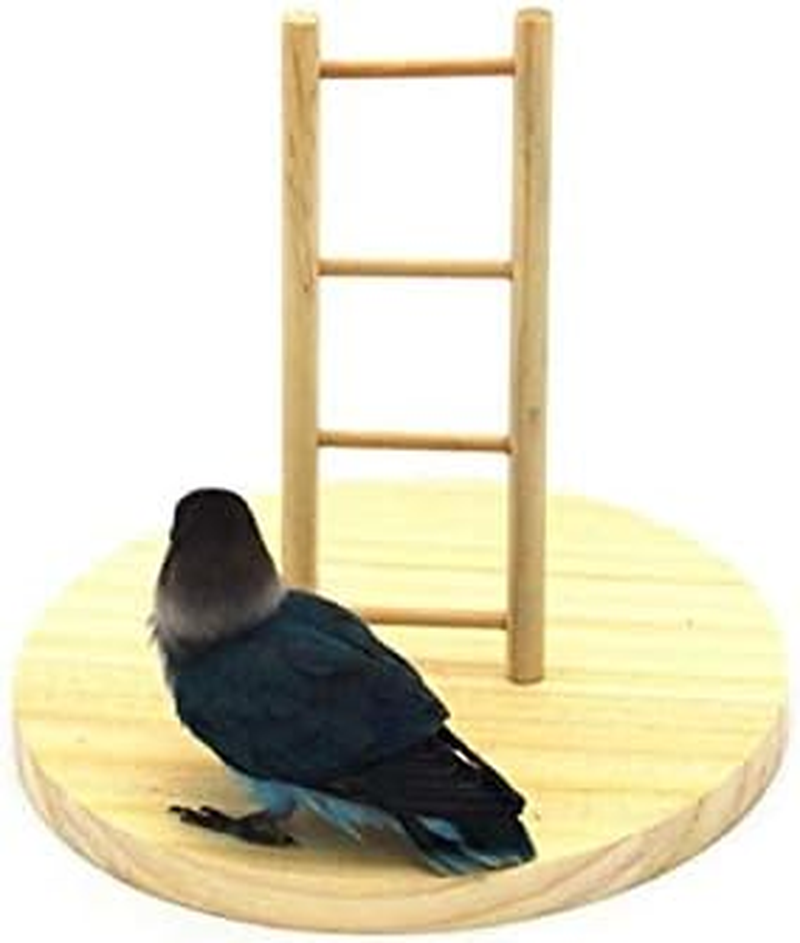 Pet Toys Hamster Parrot Bird Toy Training Ladder Standing Bar Bird Ladder, Specification: 4 Ladder Pet Toys image number 2