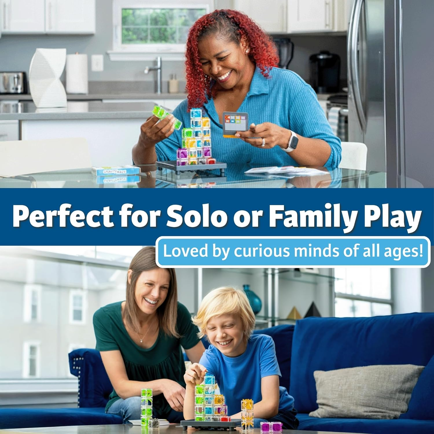 Thinkfun Gravity Maze Logic Game &ndash; STEM Puzzle & Brain Teaser for Kids & Adults Age 8+ image number 2