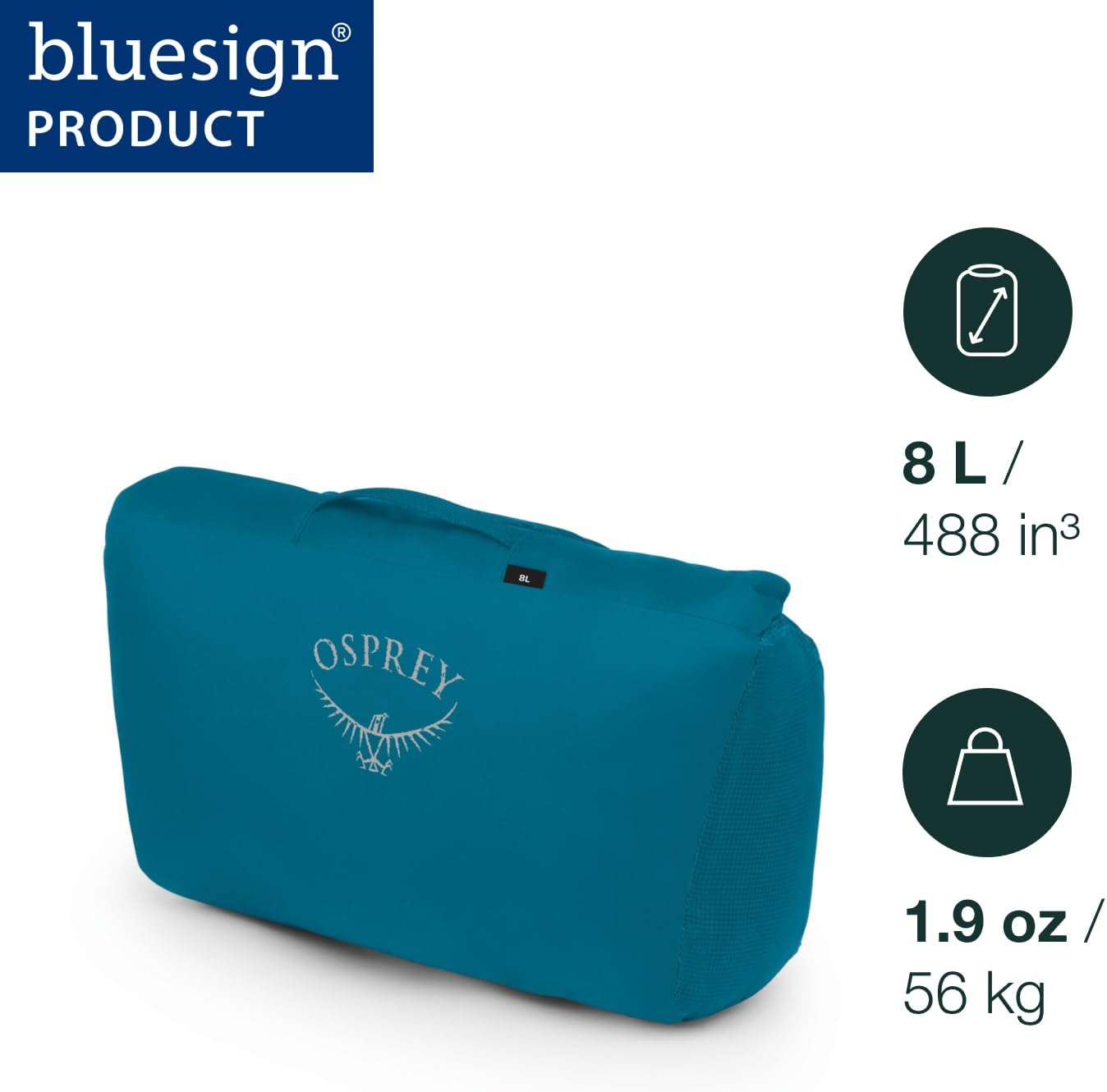 Osprey Europe Unisex Straightjacket Compression Sack 8 Backpack Accessory (Pack of 1) image number 5