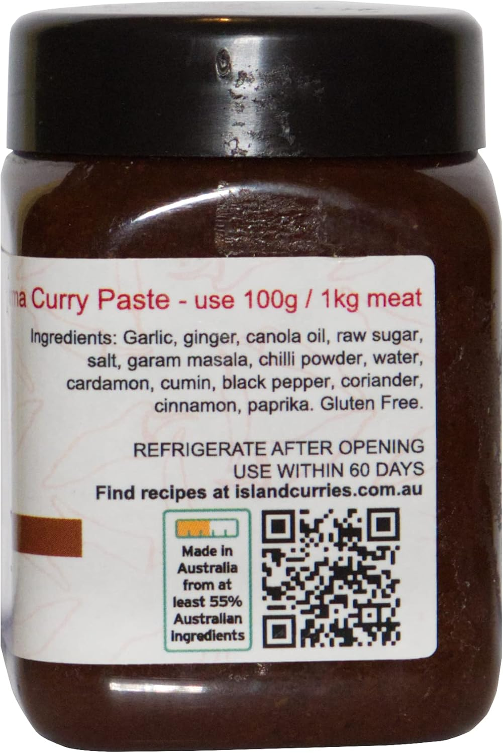 Island Curries Gluten Free Korma Curry Paste 225 G image number 2