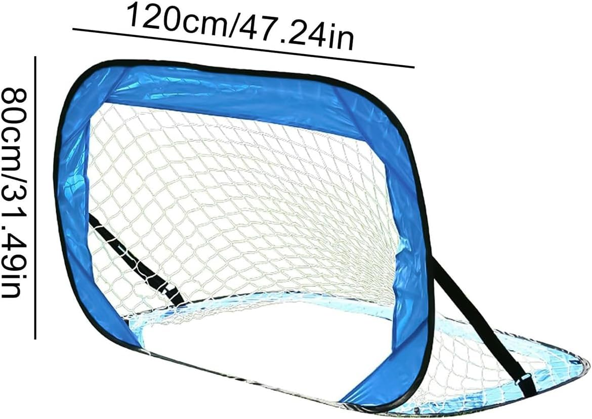 AIMALL Foldable Kids Football Goal Portable Outdoor Football Net Durable Training Gate with Easy Storage Design 47.24X31.49In image number 3
