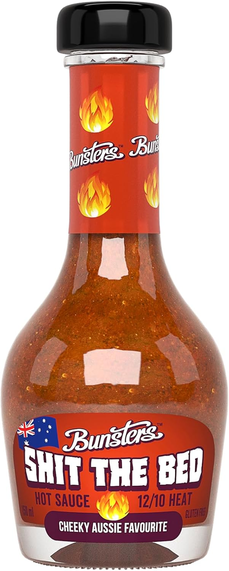 Bunsters Hot Ones Range: Four Sauces That Get Hotter and Hotter (A Great Hot Sauce Gift) image number 2