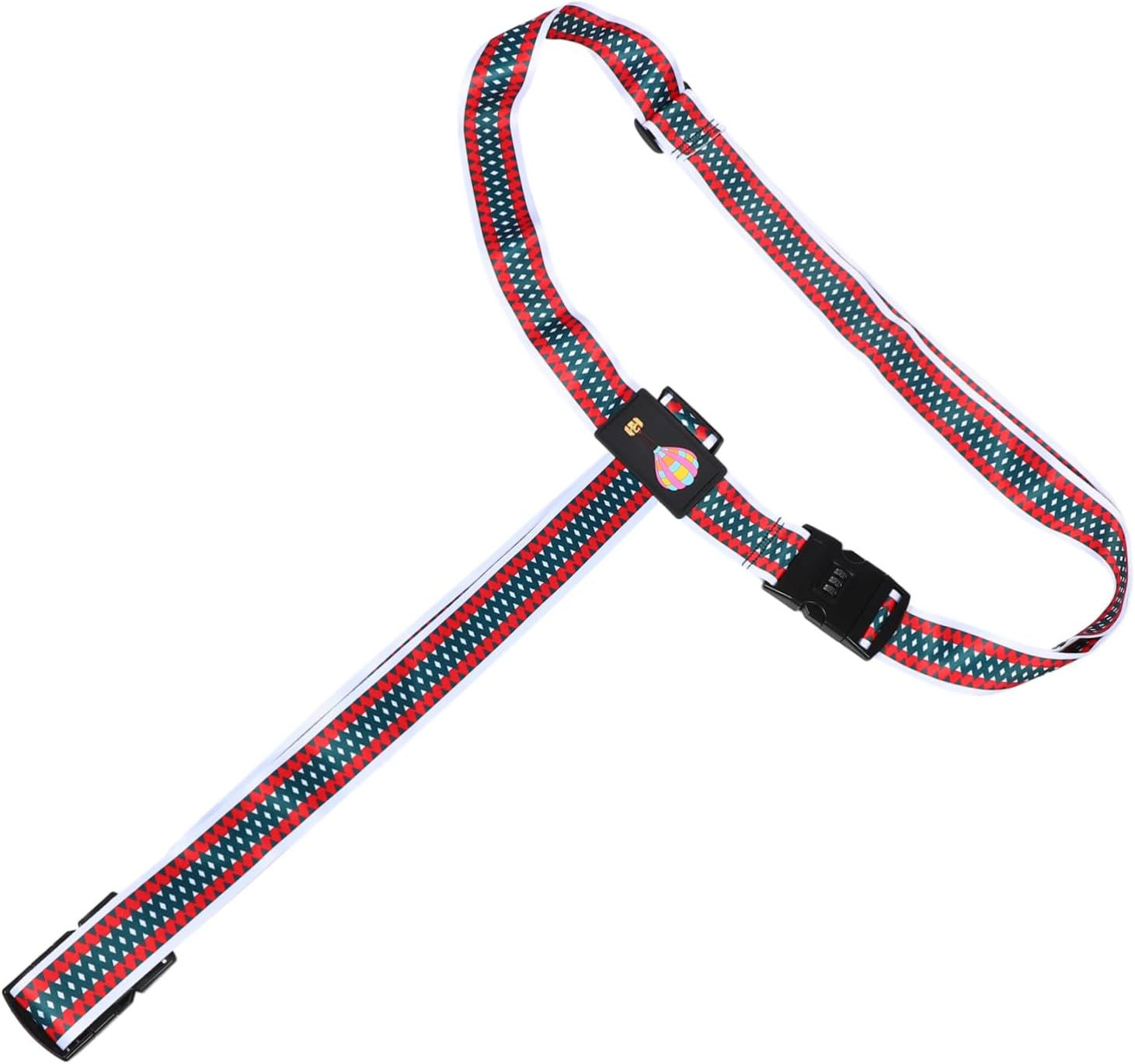 NIYANGLE 4Pcs Travel Luggage Belt Combination Lock Cartoon Print Adjustable Packing Strap for Suitcases Holiday Trips Luggage Straps image number 3