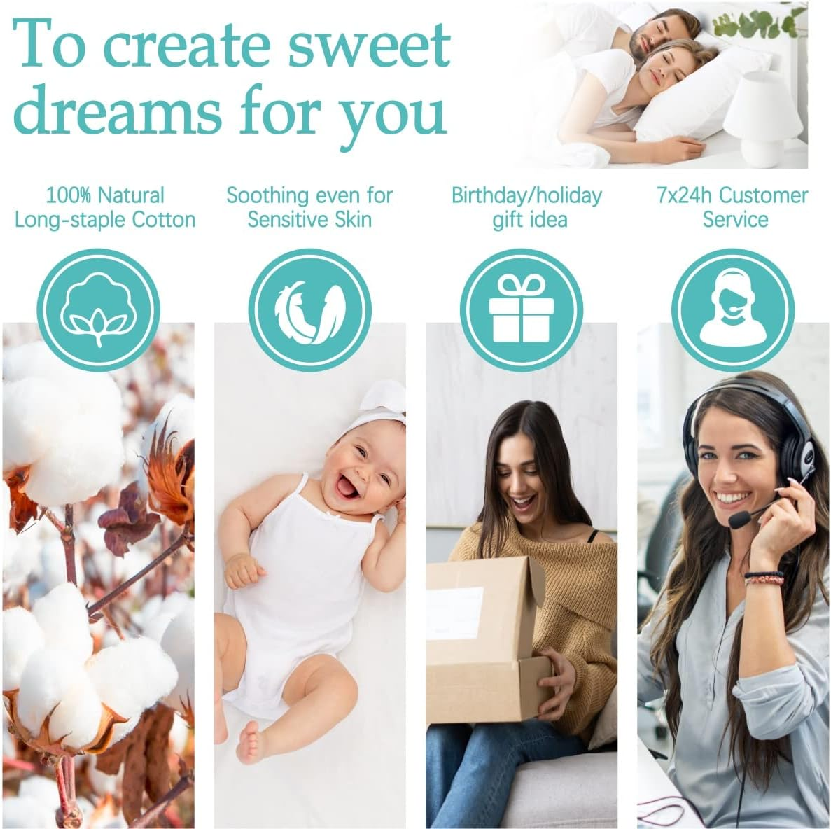 Puffin Bedding Duvet Cover 100% Cotton Set Twin Size Puffin Bird Drawing Bedding Set for Kids Decor Cute Animal Theme Comforter Cover Set Polar Animal Bedspread Cover Bedroom Bedclothes image number 3