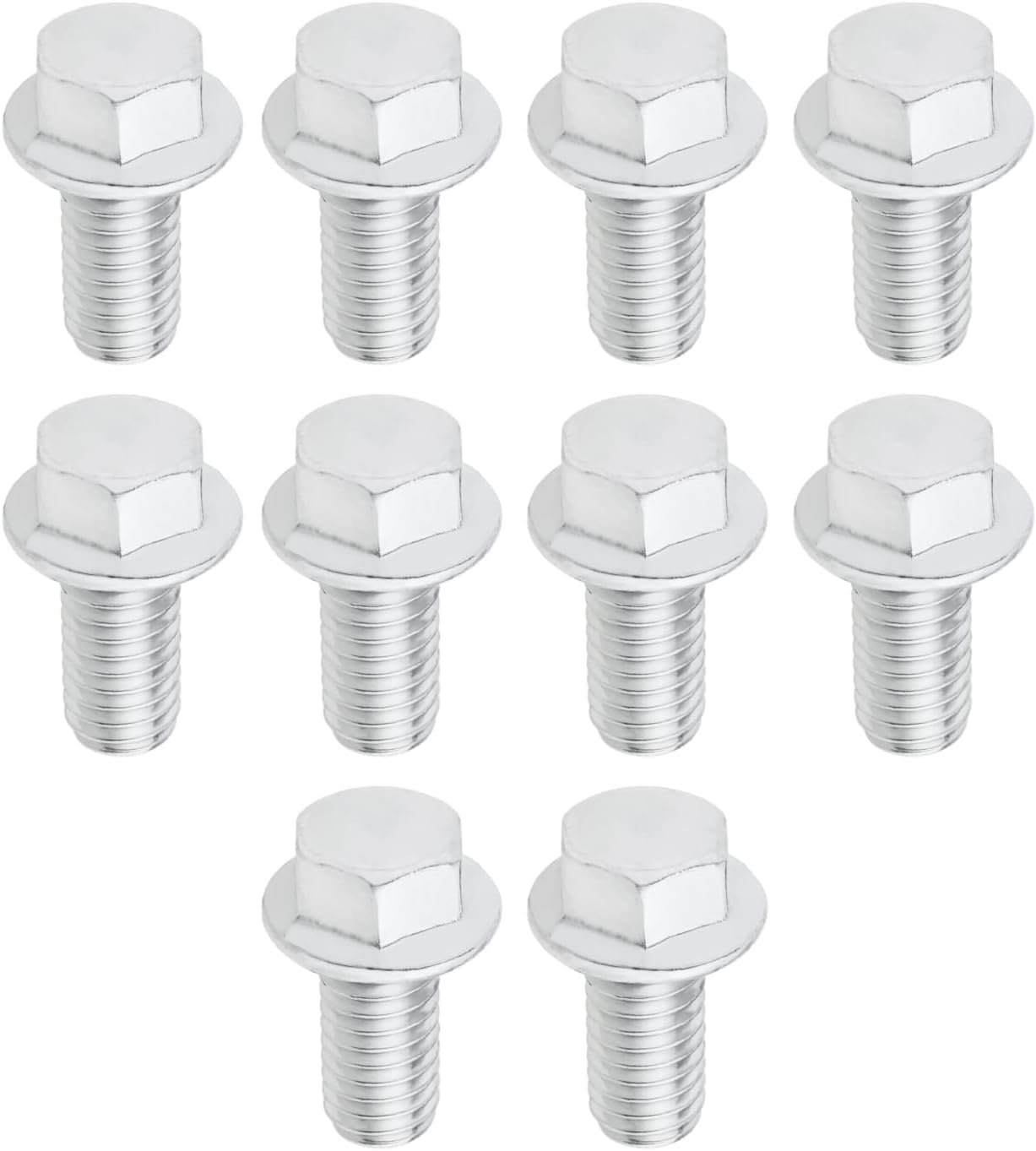 SING F LTD 10PCS Recoil Pull Start Bolts Screws Compatible with Honda GX120 GX160 GX200 GX270 GX340 GX390 17.4X5.8Mm Pull Start Mounting Bolts image number 4