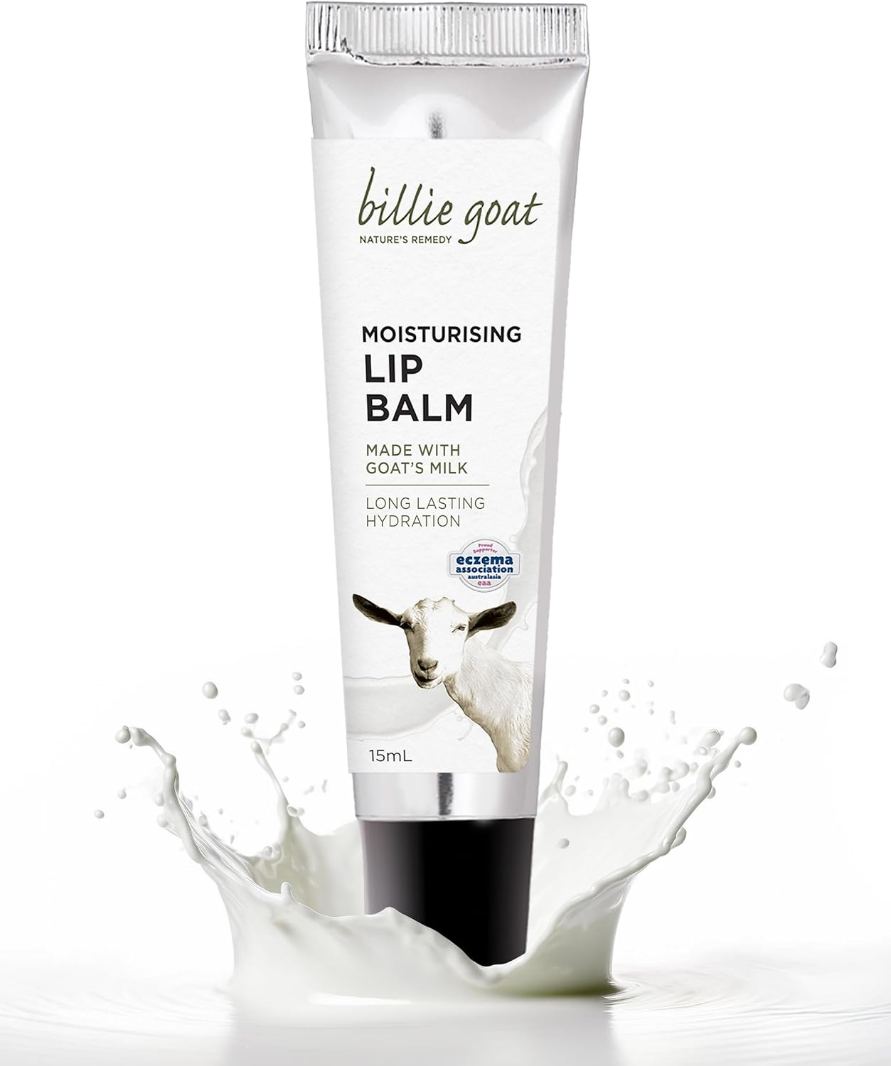 Billie Goat Moisturising Lip Balm 15 Ml (Pack of 3) image number 1