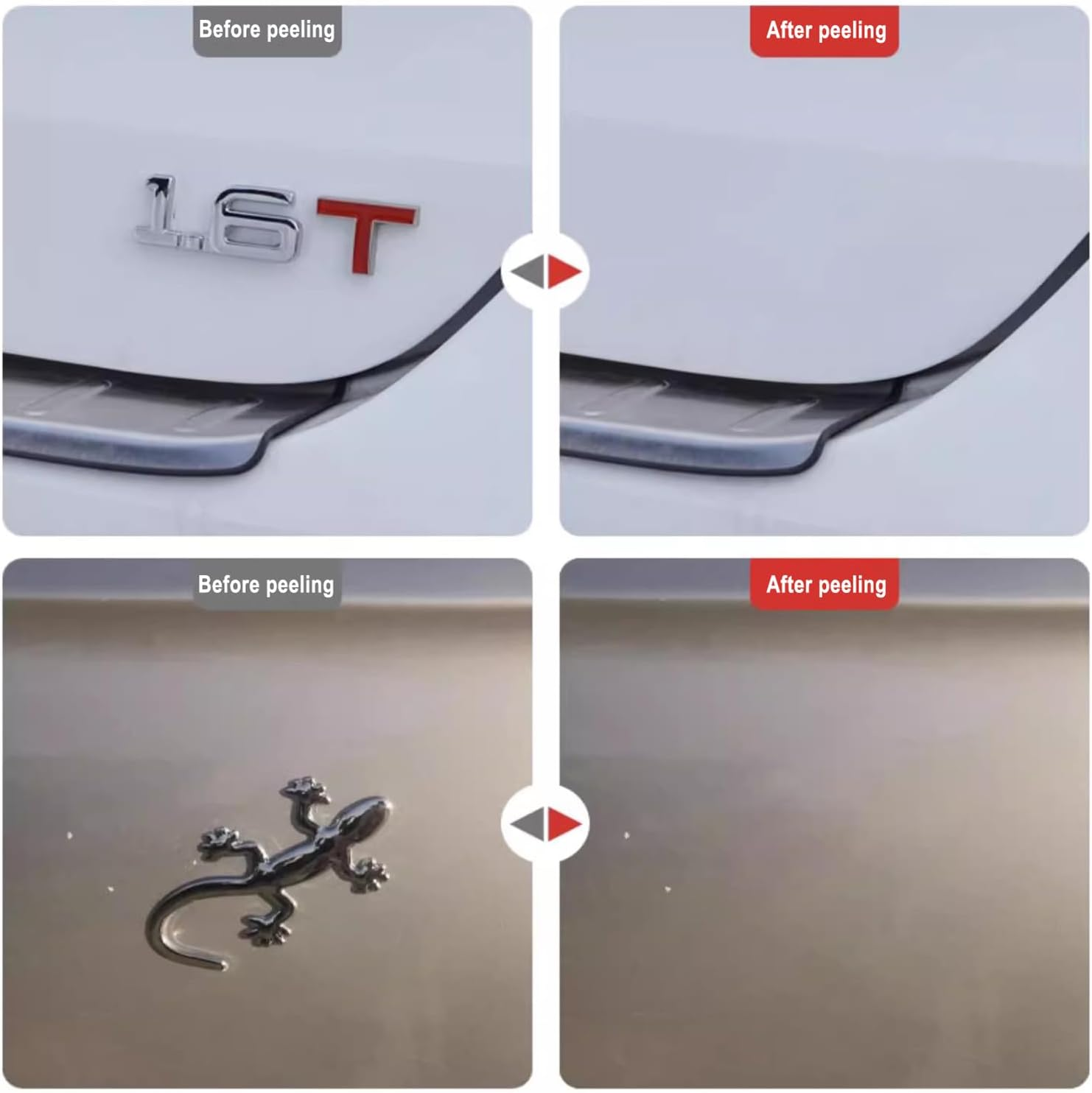 3Pcs Car Emblem Removal 30Cm Badge Logo Remover Sign Board Wire Remover Accessories for Car Motorcycle Truck Van General Car Badge Removal Tool Set image number 1