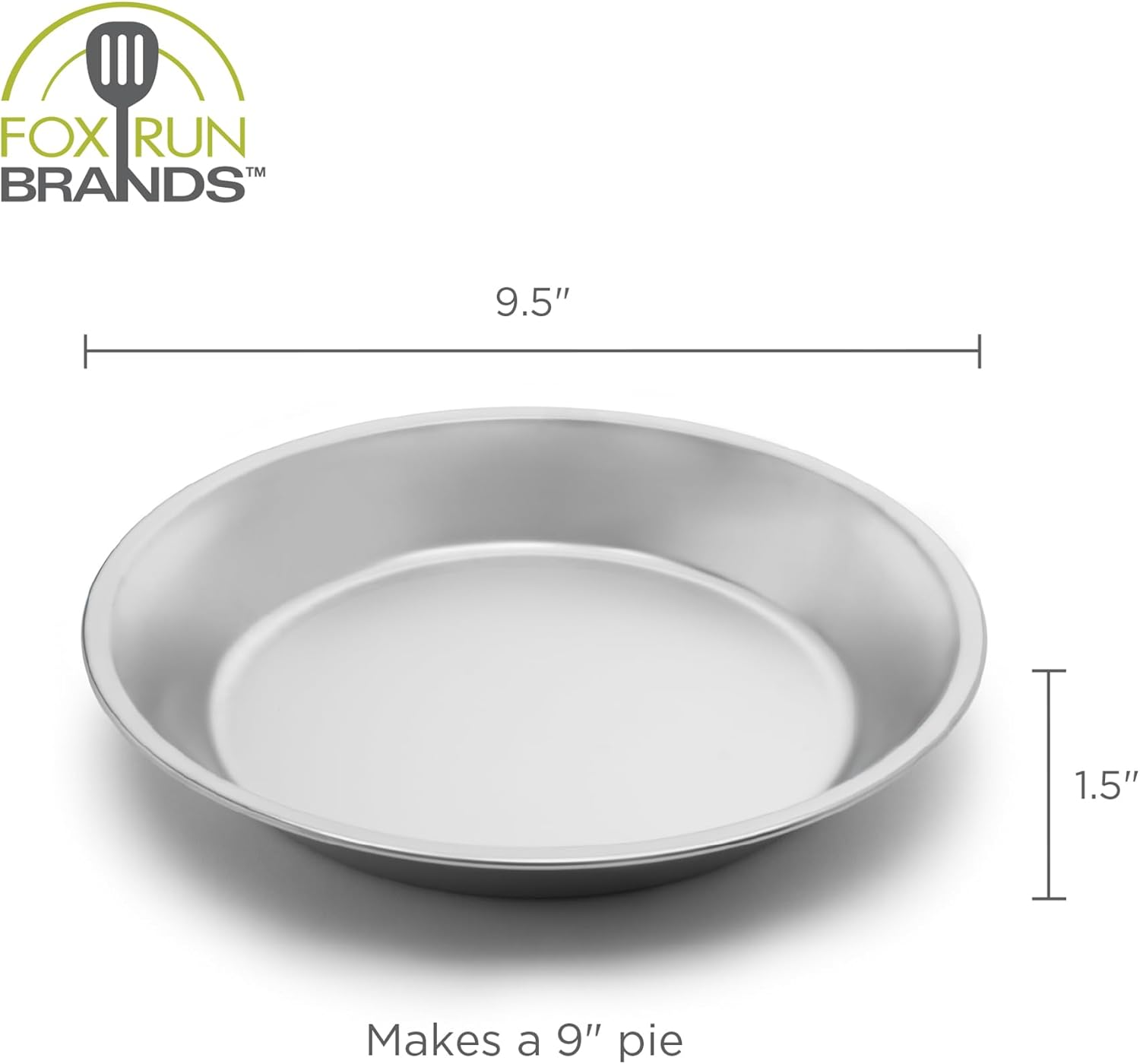 Fox Run 4871 Pie Pan, 9-Inch, Stainless Steel image number 2