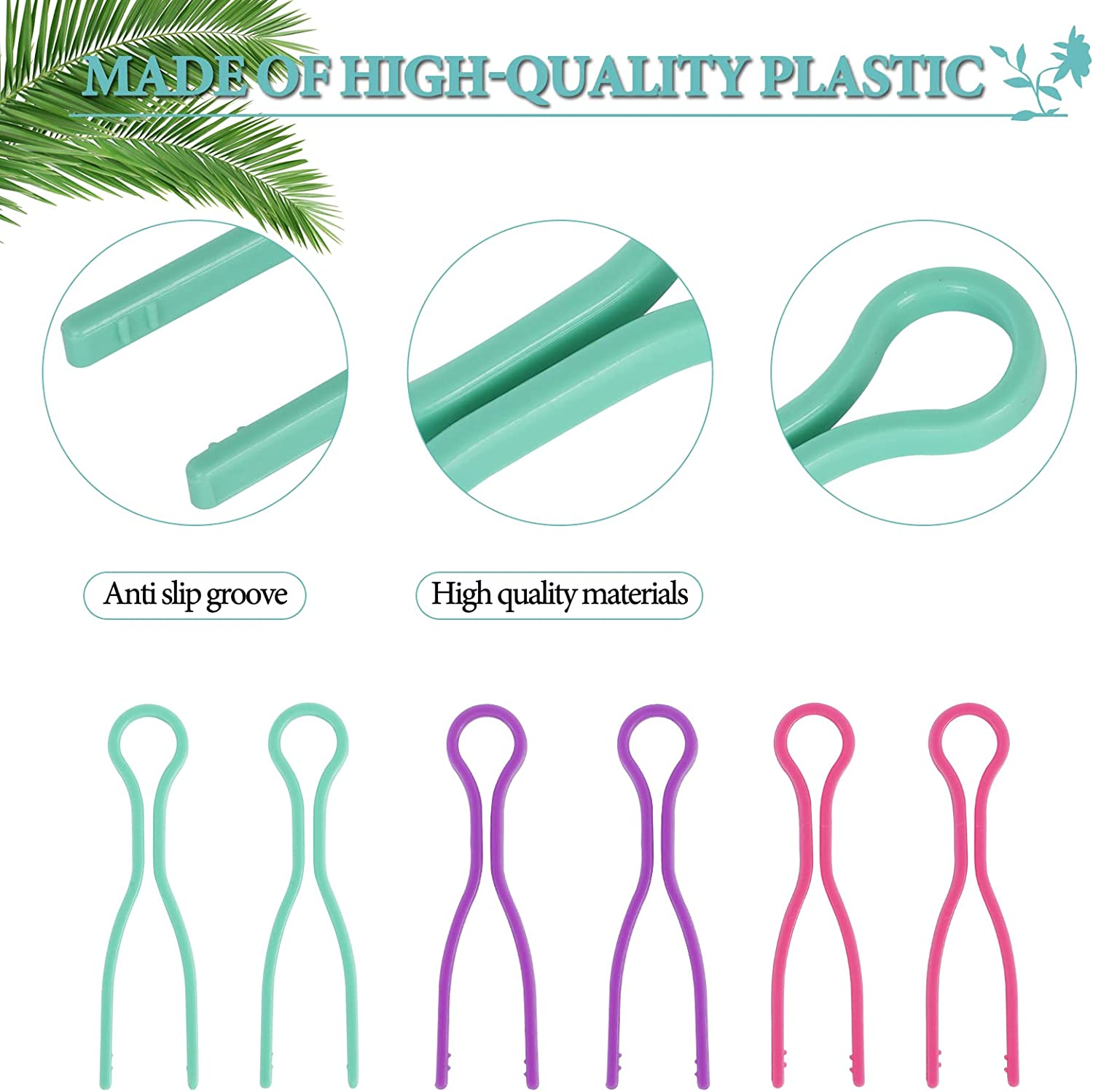 Bouclel Keep Your Bobbin Threads Matched up with Your Thread Spoolsbobbin Buddies Set of 30-Pack Sewing Machine Quilting Supplies Sewing Products Thread Holder Plastic Clips Thread Holders image number 5