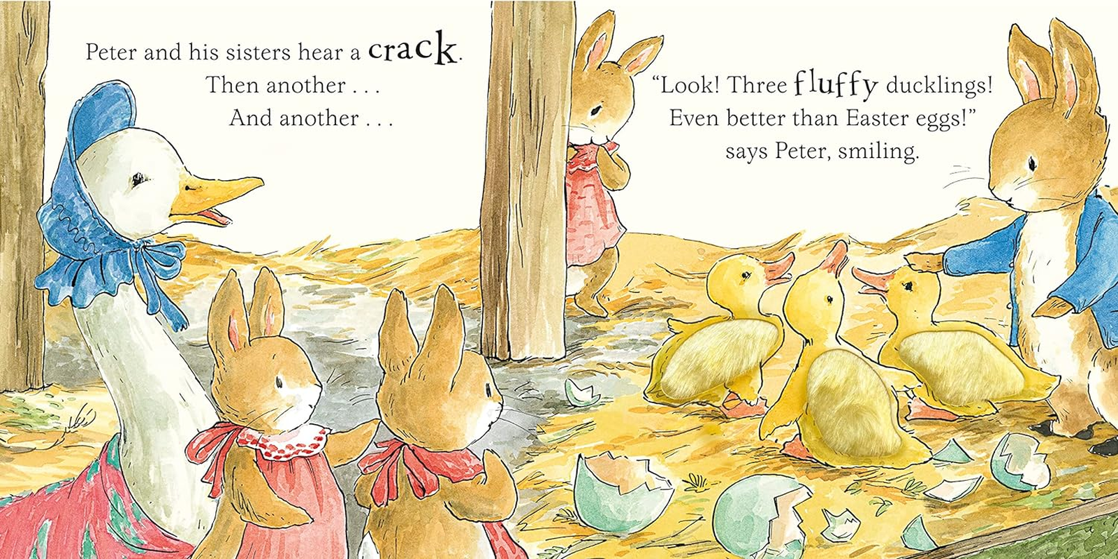 Peter Rabbit a Fluffy Easter Tale: a Touch-And-Feel Book image number 5