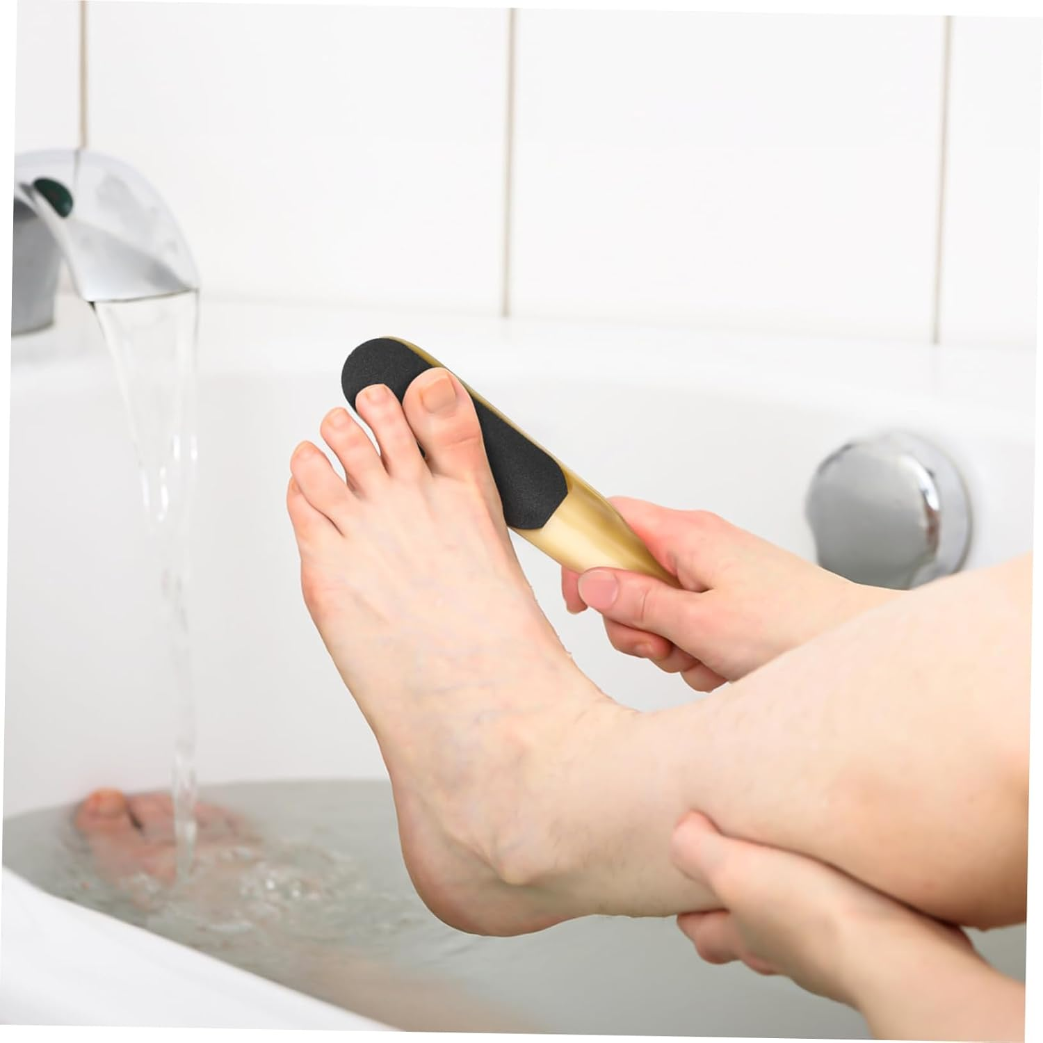 Healeved 40Pcs Foot Sandpaper Foot File Callus Remover Tool Gentle Filing Pedicure Accessories image number 2